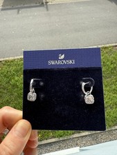 Swarovski Ohrringe Creolen Silber 