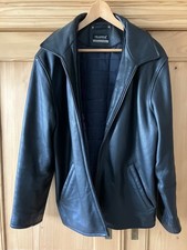 Lederjacke Herren schwarz