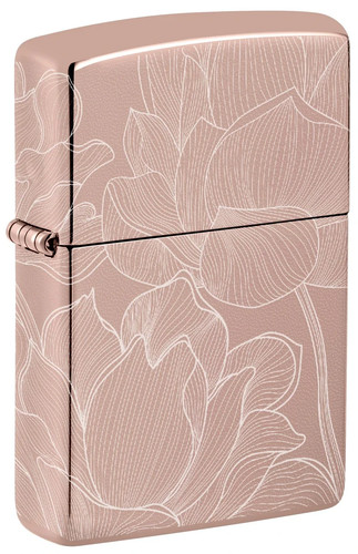 Zippo feuerzeug lotusblume - zippo,