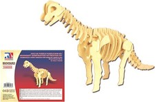 Puzzle brachiosaurus - 3d,
