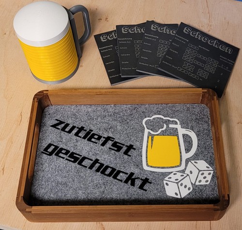Schockbesteck untersetzer - schockbesteck,