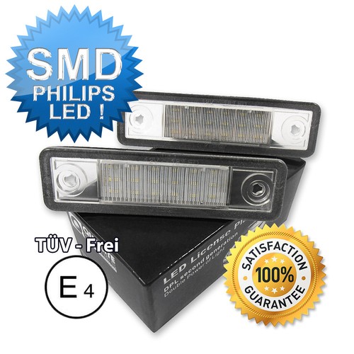 Led kennzeichenleuchte - 2x,