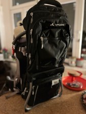 Vaude Kindertrage Premium Shuttle in schwarz