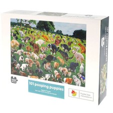 1000 Stücke Jigsaw Puzzle 101 Pooping Welpen Hunde Pooping Puzzles