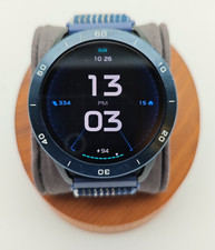 Xiaomi Watch S3 Schwarz + orginal Bezel Ocean Blue + 3 neue Nylonarmbänder