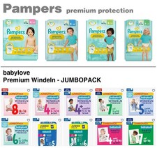 Pampers babylove Windeln Premium Protection - Jumbo Pack - verschiedene Größen