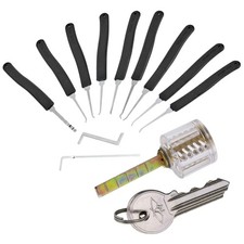 Vollständiges 11-teiliges Lockpick-Werkzeugset –  für Anfänger und Profis