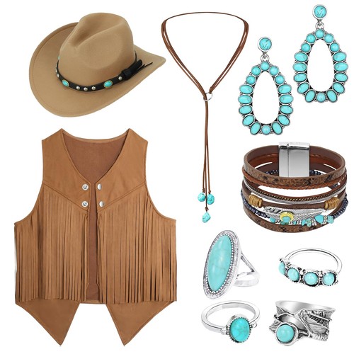 9er pack western - outfits, für