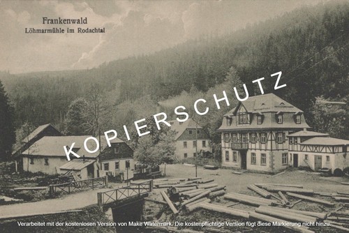 Löhmarmühle schwarzenbach - löhmarmühle,