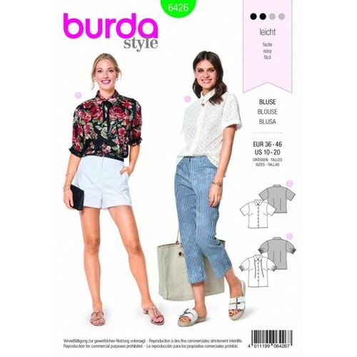 Burda style sommer shirt - shirt, top