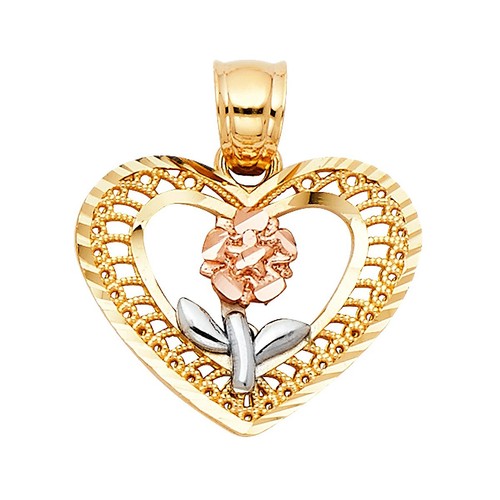 14k tri color - 14k, blume