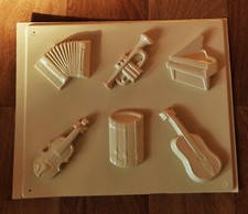 Gießform Musikinstrumente Reliefform - Raysin Keraflott