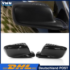 Glänzend Spiegelkappe Außenspiegel Gehäuse für BMW 3er E46 Coupe 7er E66 E65 E67