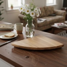 Wandregal Holz Ecke rustikal