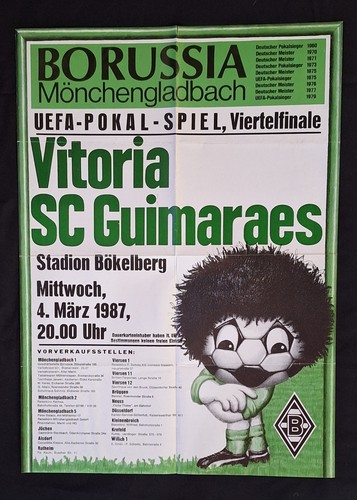 Spiel plakat 1986 - 1986/87, |