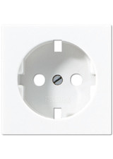 Jung A520WWPL Abdeckung für SCHUKO®-Steckdosen, Duroplast, Serie A, ...