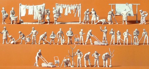 Figuren preiser unbemalt - figuren,