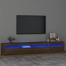 TV Schrank mit LED-Leuchten