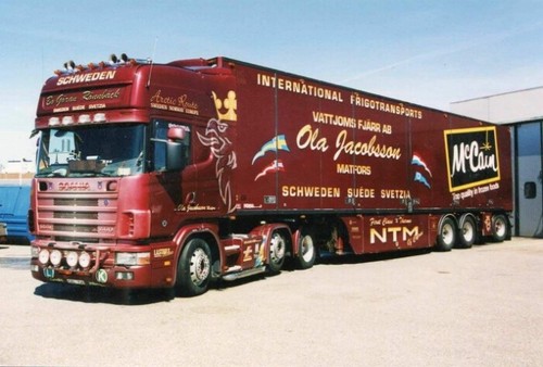 Tekno 80770 scania traktor - scania,