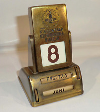 KALENDER Reklame K&G WEBER Kellereimaschinen Mannheim gegr 1913 DAUERKALENDER MV