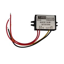 Stromwandler AC-DC AC 12V (10-28V) auf DC 12V Spannungsreduzierung Wandler
