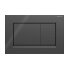 Geberit Sigma 30 Betätigungsplatte für 2-Mengen-Spülung - Schwarz (115.883.DW.1)