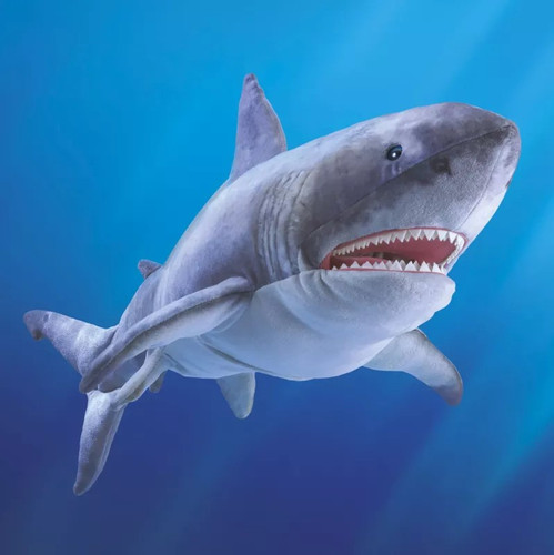 Folkmanis great white shark - folkmanis,