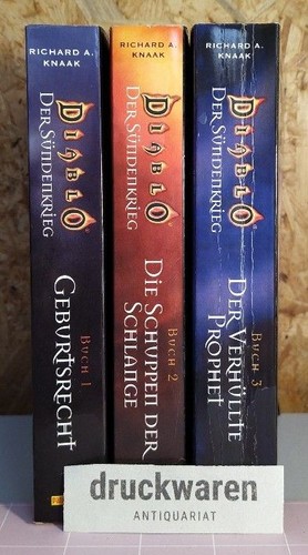 Diablo der sündenkrieg - sündenkrieg, [buch