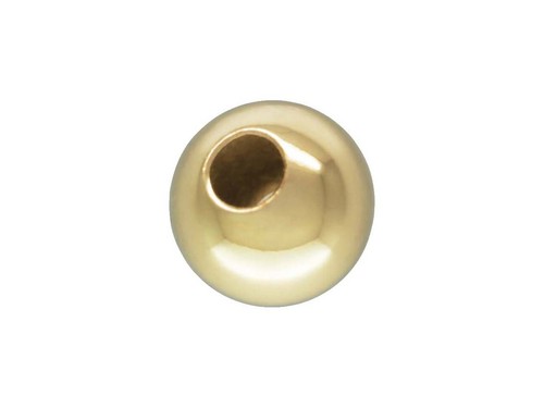14kt gold runde spacer - runde,