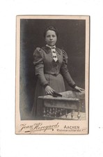 CDV Foto Feine Dame - Aachen