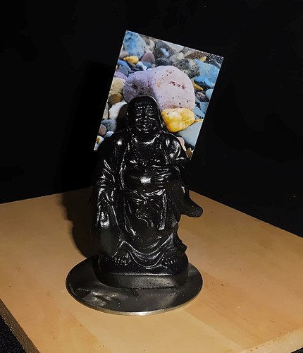 Memo clip mit buddha - memo-clip,