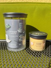 2 Yankee Candle Kerzen im Glas