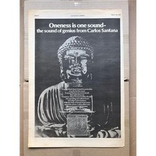 SANTANA ONENESS POSTER SIZED