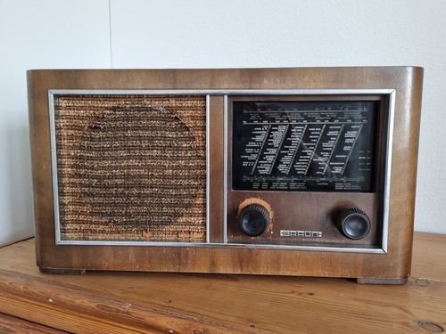 Röhrenradio braun 4640w von - röhrenradio,