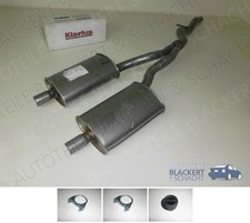 Auspuff Mitteltopf+Anbauteile