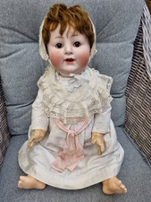 Große Alte Antike Puppe