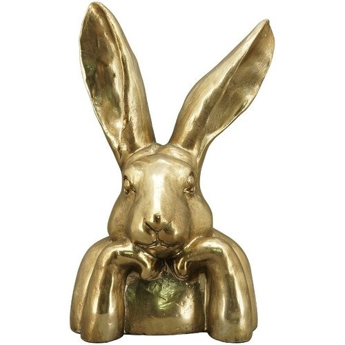 Hase kopf büste gold - 36/30, cm