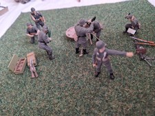 Soldatenfiguren Granatwerfer Modellbau (fertig gebaut und bemalt) Maßstab 1:35