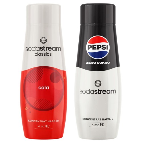 2er set sodastream cola - sodastream, cola+pepsi