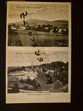 c0747 GROß KUNZENDORF b. Kreuzburg Oberschlesien Schlesien - Marmorwerke