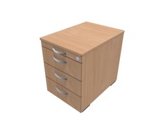 Rollcontainer Mega 3 Schubladen Unterstellcontainer Schubladenschrank Büromöbel