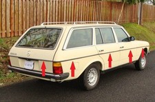 Für Mercedes Benz W123 300TD