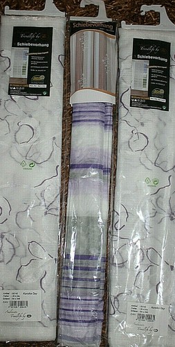 3er pack schiebegardine - pack,
