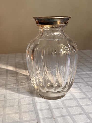 Vintage glasvase mit - glasvase,