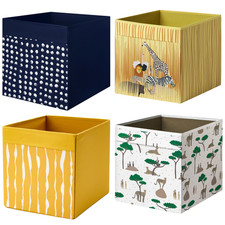 IKEA DRONA Aufbewahrungsbox 33x38x33cm faltbar Stoff Organizer für KALLAX Regale