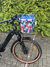 Klickfix Reisenthel Fahrrad Lenker-Korb Bikebasket florist indigo blau 0303FI