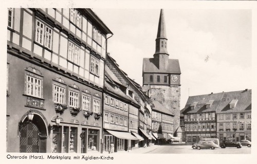 Osterode harz marktplatz mit - harz,,
