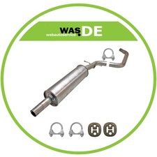 Mittelschalldämpfer VW GOLF 5 V (1K1), GOLF PLUS 1.4 16V Schrägheck Auspuff