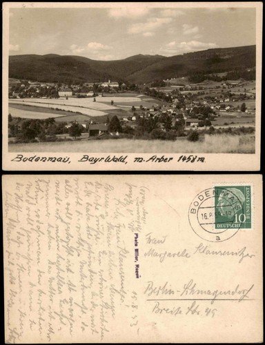 Bodenmais panorama ansicht - bodenmais, panorama-ansicht
