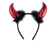 1x Haarreif Teufelshörner mit